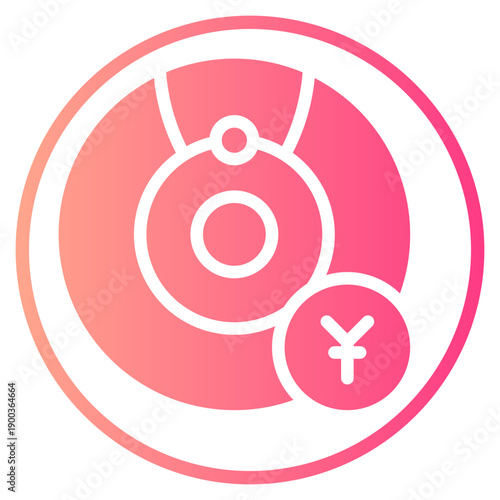 yuan gradient icon