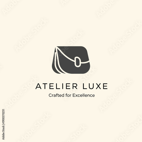 Luxury Handbag Logo Design for Atelier Luxe.