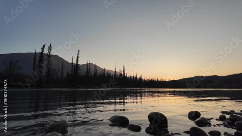 Wallpaper Mural Canadian Rockies in the summer Torontodigital.ca