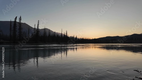 Wallpaper Mural Canadian Rockies in the summer Torontodigital.ca