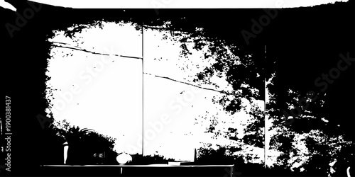 modern paint limestone texture black and white scratch and white light seam home background..
