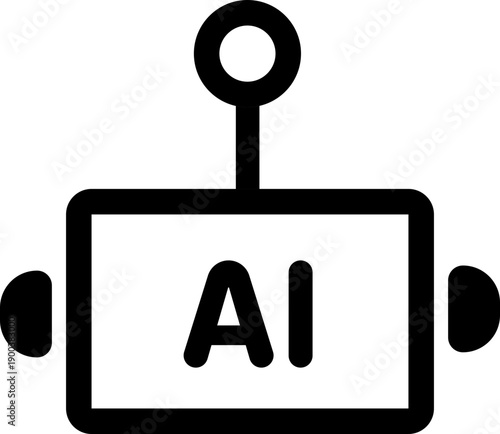 ai robot icon