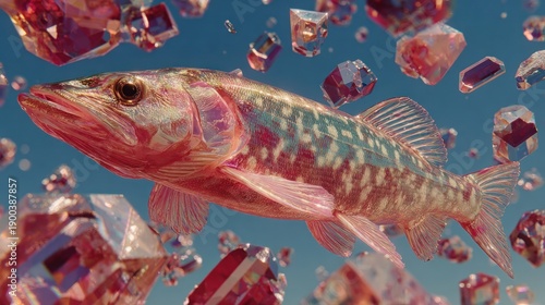 Wallpaper Mural Surreal Fish in a Crystal-Filled Aquatic Realm

Category Graphic Resources Torontodigital.ca