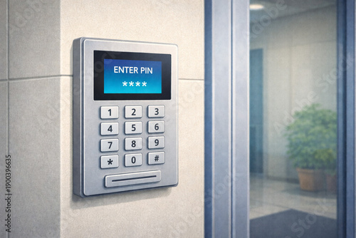 Modern apartment complex illustration with residential interiors, community facilities, and outdoor shared spaces