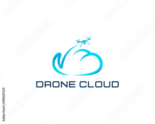 Cloud drone logo