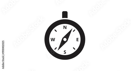 Compass Navigation Tool Direction Indicator.