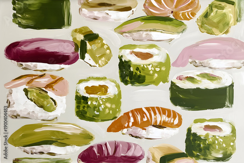 Sushi Illustration