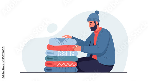 Cozy Winter Wardrobe Organization And Seasonal Clothing Storage