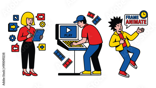 Animation and Video Production Workflow: Planning, Editing, and Animating Digital Content