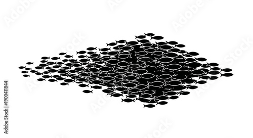 Pile of small black rubber washers.