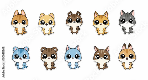 Cute cartoon fruits holding hands, including apple, banana, kiwi, grapes, strawberry, lime, watermelon, and pineapple, on a white background.