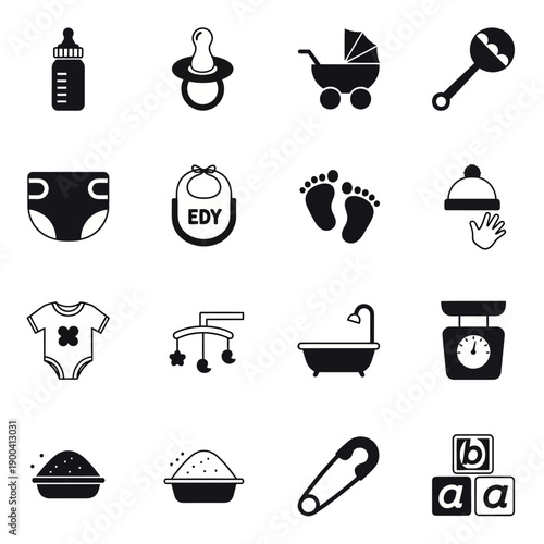 Baby care and nursery items.