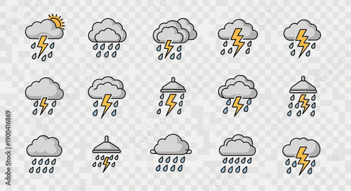 A collection of black and white silhouettes depicting various horse-drawn carriages and individual horses in different poses.