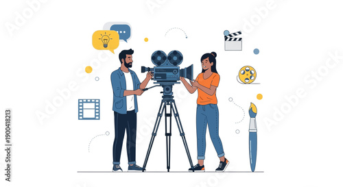 Creative Team Collaborates On Innovative Filmmaking Project