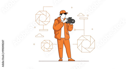 Creative Photographer Captures Moments With Professional Camera