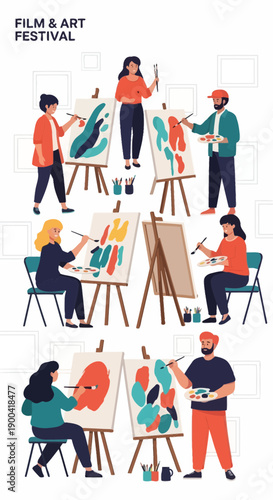 Creative Workshop Inspiring Artistic Expression At Film And Art Festival