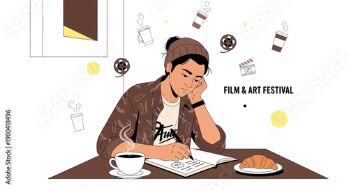 Creative Process For Film Festival Inspiration And Writing With Coffee Break