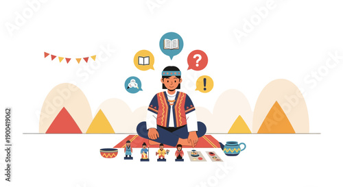 Cultural Education And Understanding Through Traditional Storytelling And Symbols