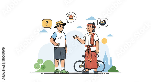 Cultural Exchange And Discovery Through Travel And Conversation