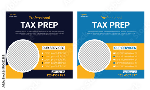 Tax Prep Service Flyer 
