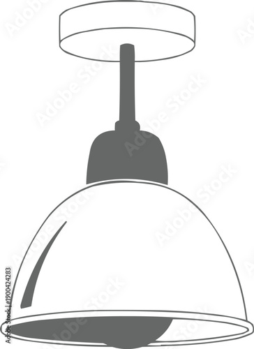 Hotel room service bell icon vector illustration