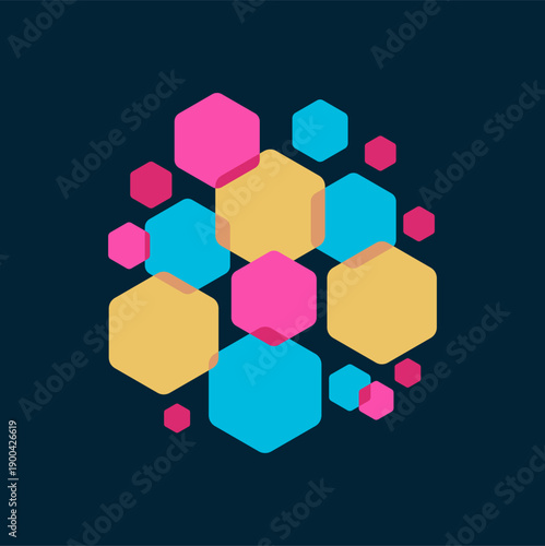 abstract pattern background. colorful background