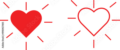 Social Media Marketing and Digital Engagement Concept with Heart Like Comment and Notification Icons