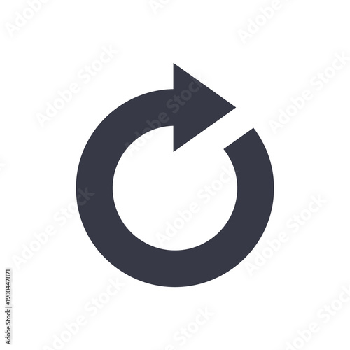 Refresh logo icon symbol template, reload design logo
