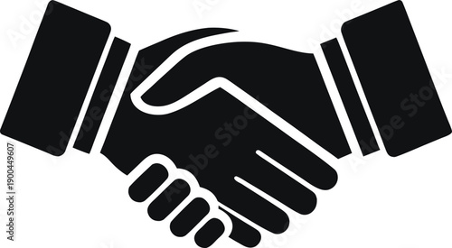 handshake vector illustration