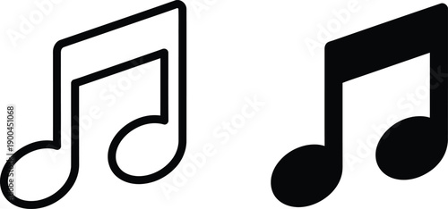 Bilde på lerret Music Notes Symbols