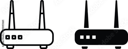 Wireless Router Icons