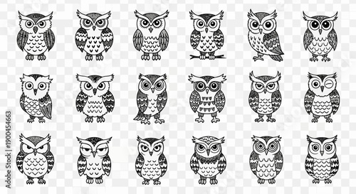 A collection of various horse-drawn carriages in a simplified graphic style, showcasing different designs and colors.