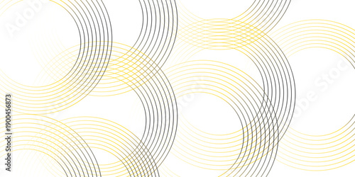 Fototapeta Geometric energy curve minimal flowing bland abstract vector wave line template