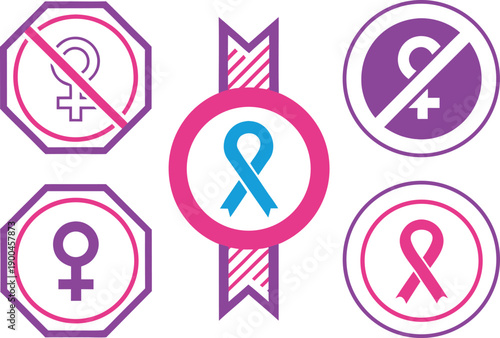 International Day of Zero Tolerance to Female Genital Mutilation Awareness Illustration. Zero Tolerance to Female Genital Mutilation Global Awareness Illustration. International Day Against Female Gen