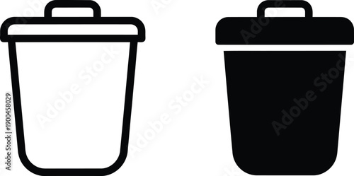 Trash Can Icons