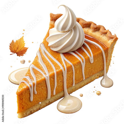 Delicious sweet pumpkin cane with condensed milk