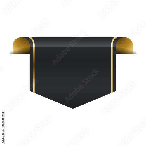 Premium Black Gold Luxury Label