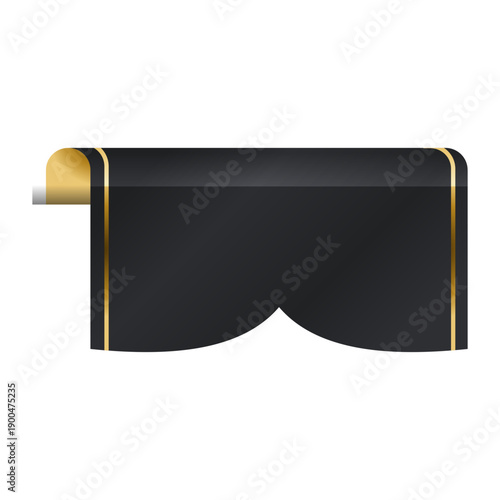 Premium Black Gold Luxury Label