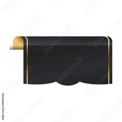 Premium Black Gold Luxury Label