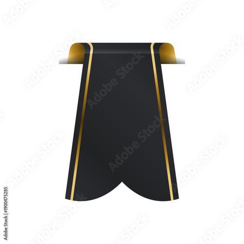 Premium Black Gold Luxury Label