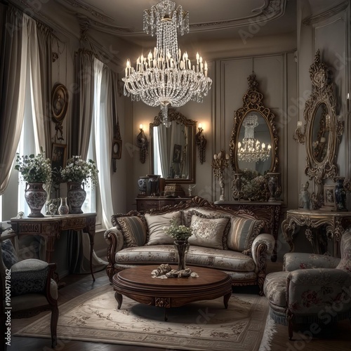 Key Features Crystal chandelier antique décor pieces