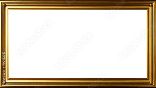 Premium Antique Gold Frame, Ornamental Metallic Design | For Framing Photography, Artwork, Certificates, Diplomas, Invitations, Weddings, etc.