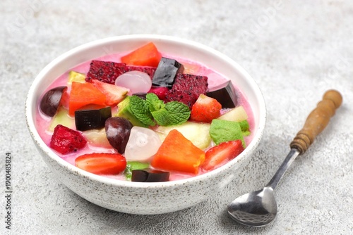 Foto Es Buah or Sop Buah