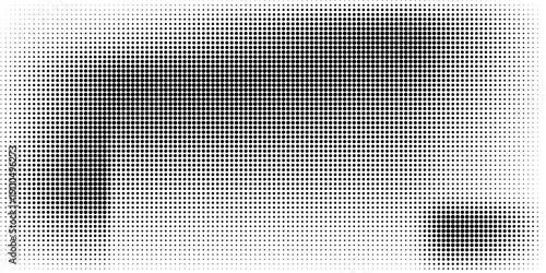 Aged halftone noise gradient texture. Grunge dirty speckles and spots background. White and black faded sand grain wallpaper.vector