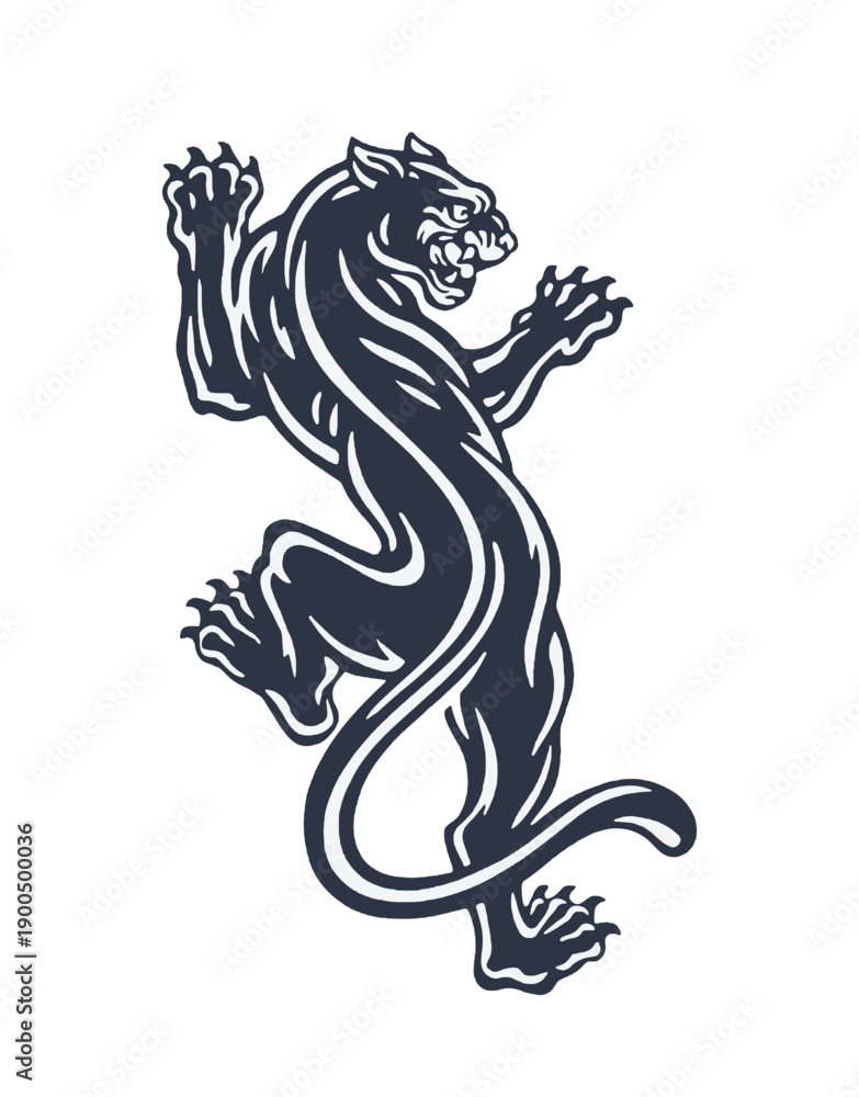 Obraz premium black panther