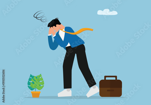 Stress Employee Burnout Professional Pressure Mental Fatigue Business Challenges Corporate Struggle Career Anxiety Productivity Decline Emotional Distress