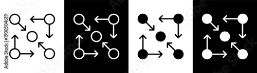 Critical Path white icon set design