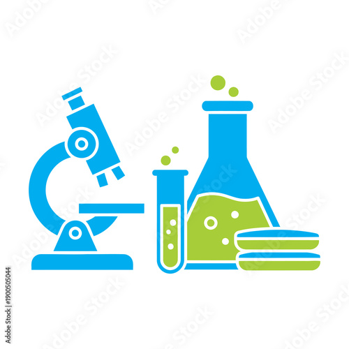 Laboratory Equipment Microscope Beaker Test Tube.