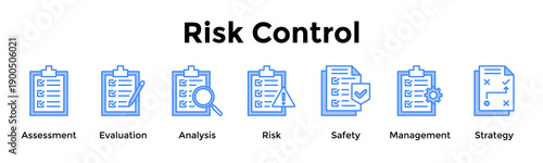 Identify and control risks through structured assessment and strategic management