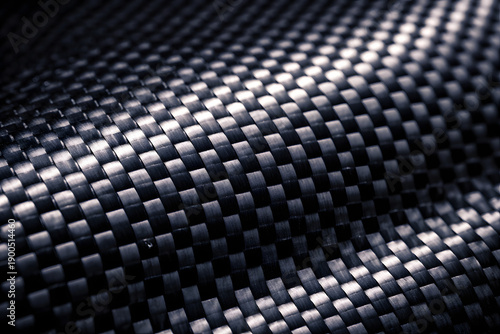 Real black carbon fiber texture pattern background